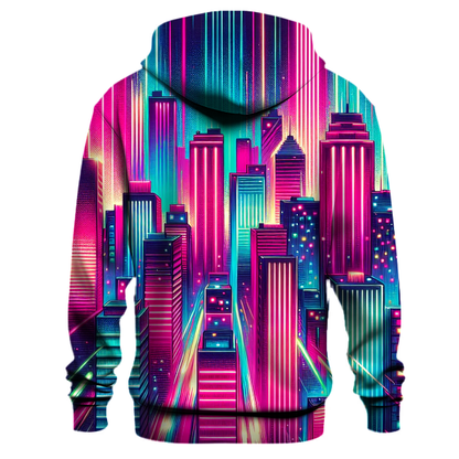 Neon Lights Glow Hoodie