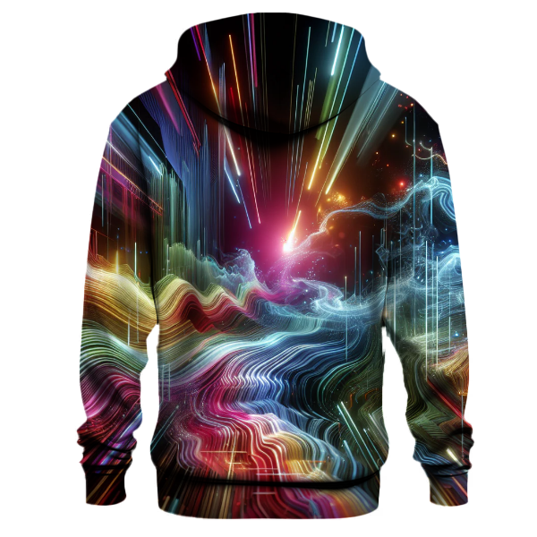 Techno Spectrum Glow Hoodie