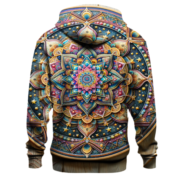 Celestial Mandala Art Hoodie