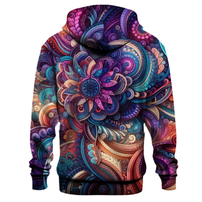 Funky Kaleidoscope Patterns Hoodie