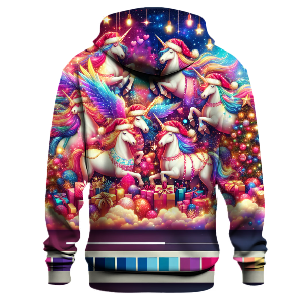 Festive Unicorns Hoodie