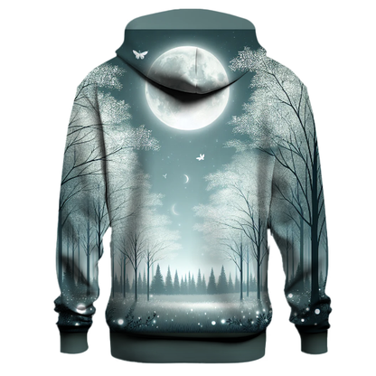 Enchanting Moonlit Forest Hoodie