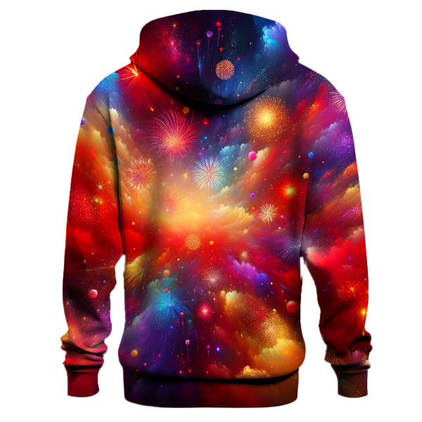 Fireworks Festival Gradient Hoodie