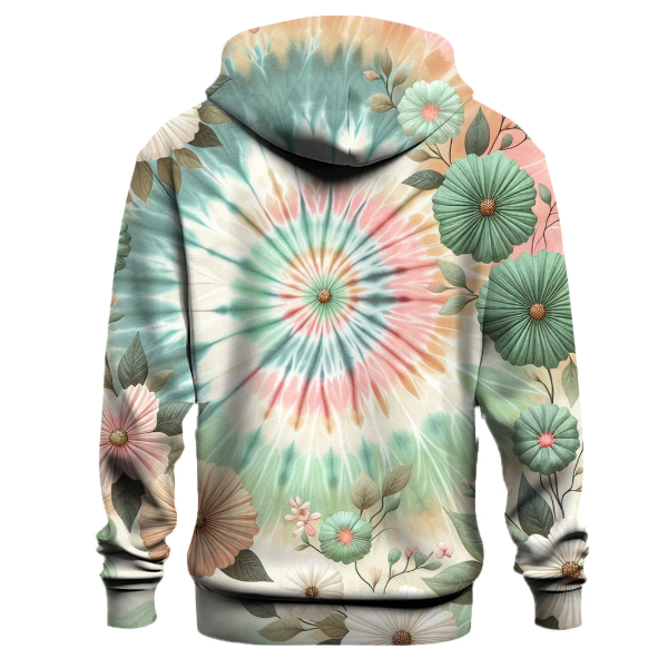 Pastel Bliss Tie-dye Design Hoodie