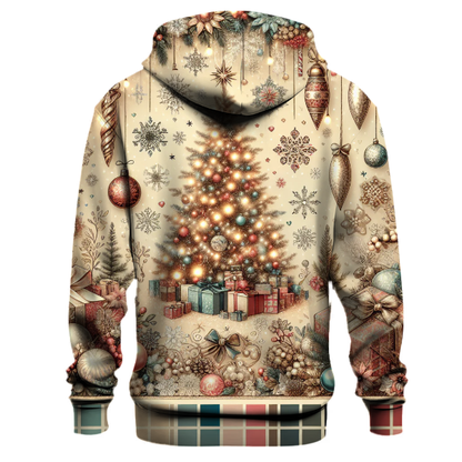 Retro Christmas Vibes Hoodie