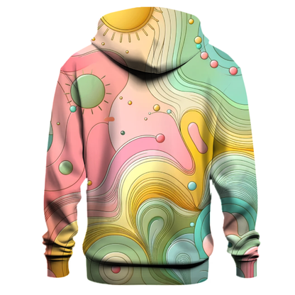 Playful Pastels Gradient Hoodie