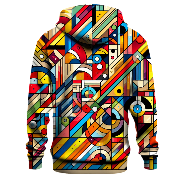 Colorful Geometric Patterns Hoodie