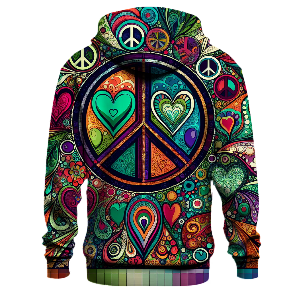 Peace Love Hoodie