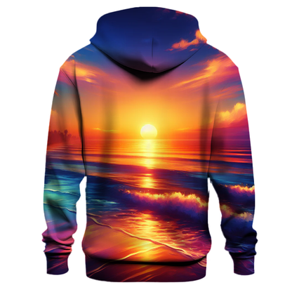 Dreamy Sunset Over the Ocean Hoodie