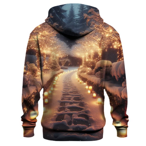 Christmas Candlelit Path Hoodie