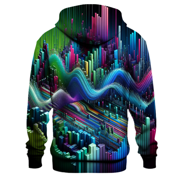 Synth Melody Echoes Hoodie