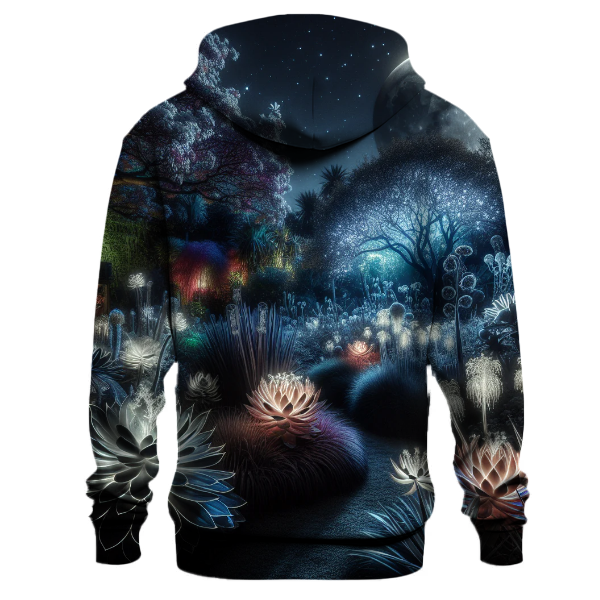 Ethereal Lunar Garden Hoodie