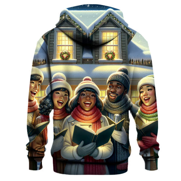 Christmas Carolers Chorus Hoodie