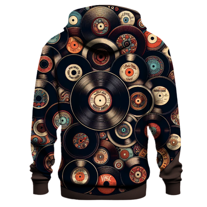 Classic Vinyl Record Hoodie