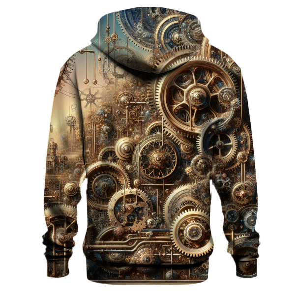 Mechanical Steampunk Adventure Hoodie