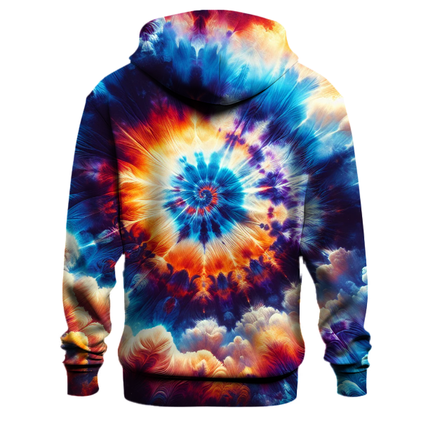 Dusk Adventure Tie-dye Design Hoodie