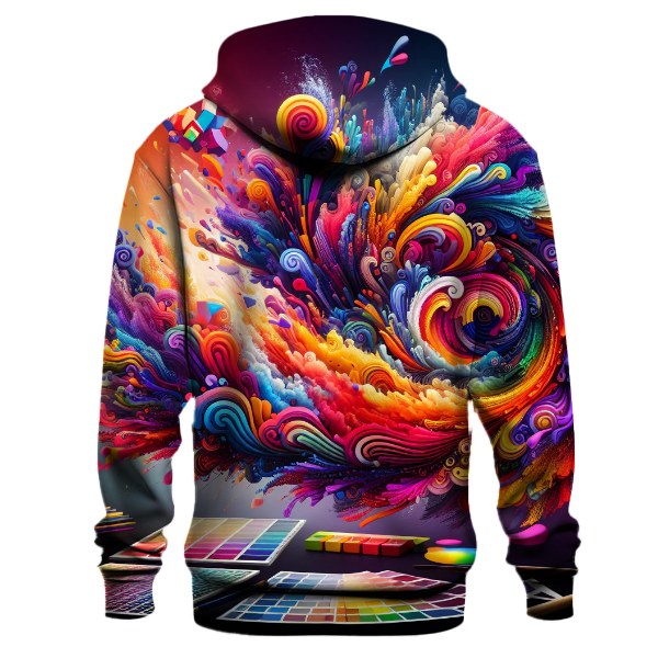 Technicolor Twist Hoodie