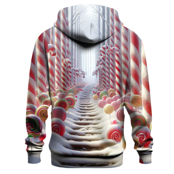 Candy Cane Forest Hoodie