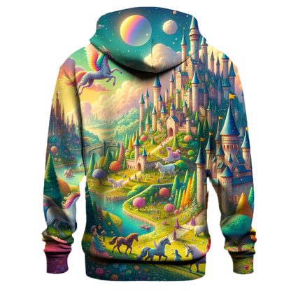 Charming Fairy Tale Scene Hoodie