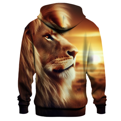 Majestic Lion Roar Hoodie