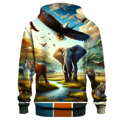 Majestic Wildlife Journey Hoodie