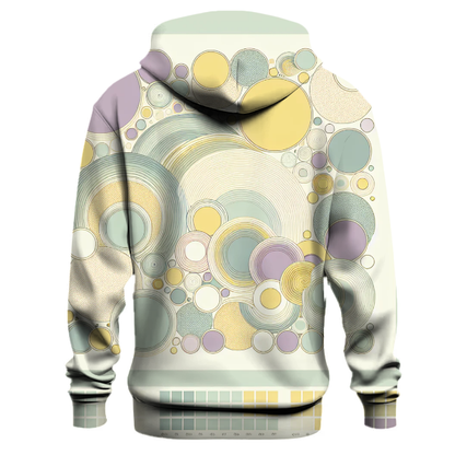 Charming Floral Circles Hoodie