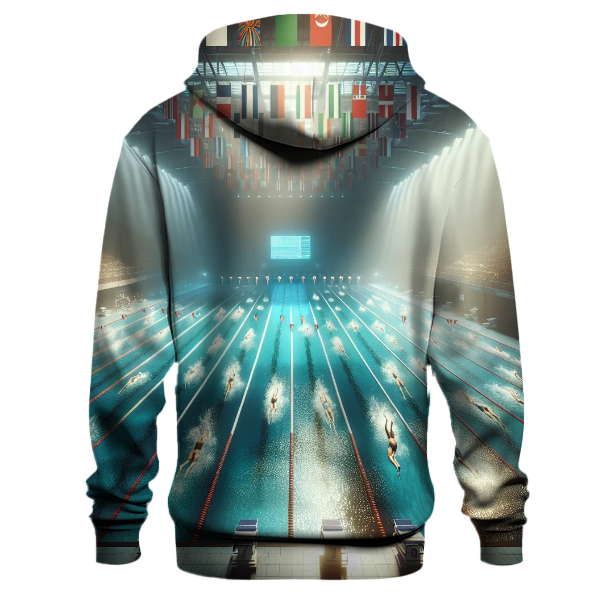 Swimming - Aqua Dreams Hoodie