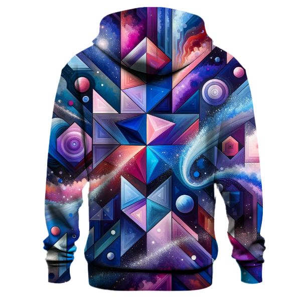 Cosmic Geometric Patterns Hoodie