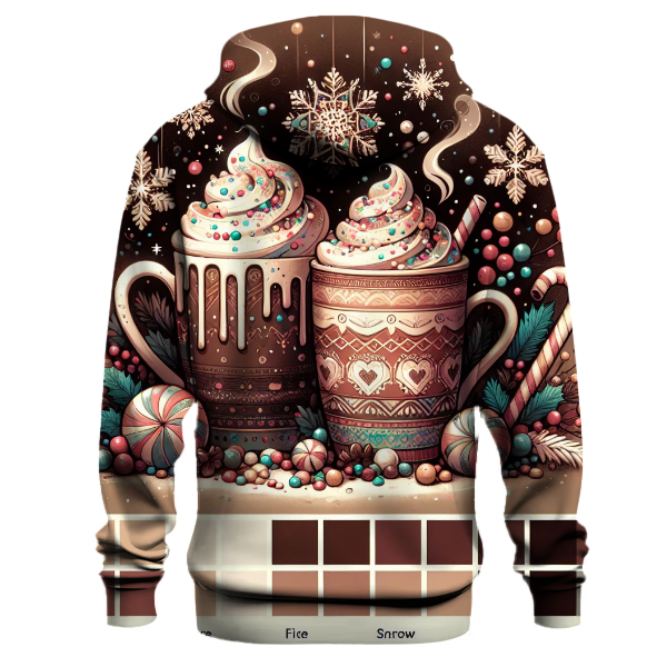 Festive Hot Chocolate Delight Hoodie