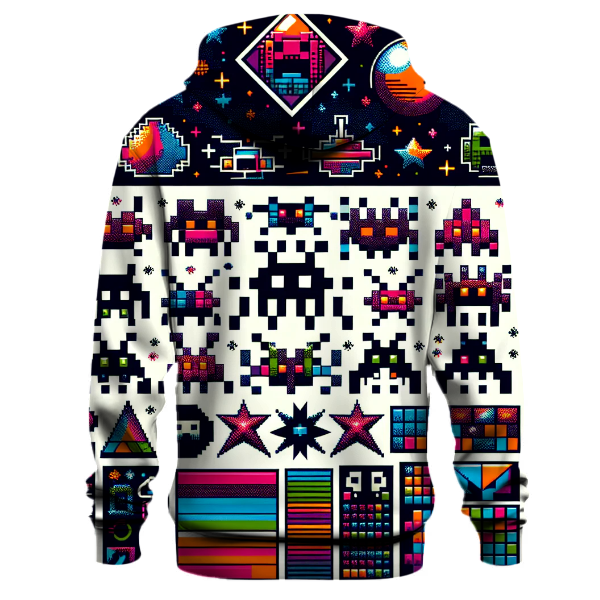 Space Invader Frenzy Hoodie