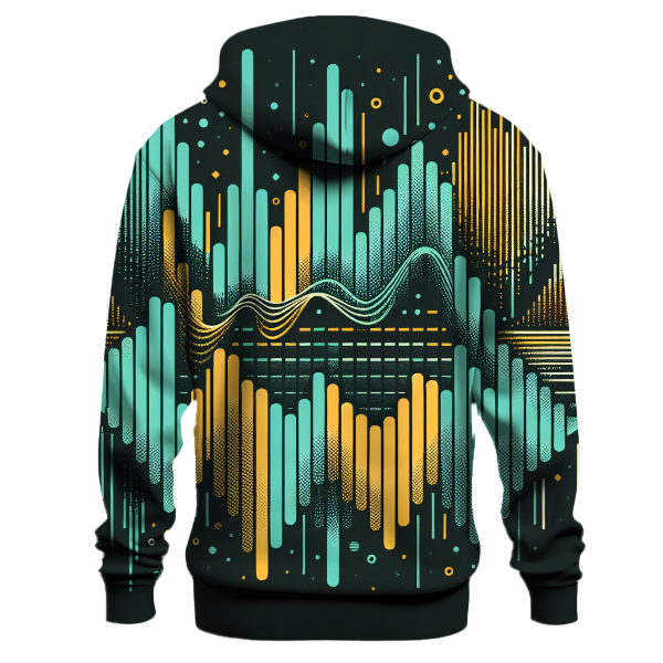 Waveform Journey Hoodie Graphic Hoodies