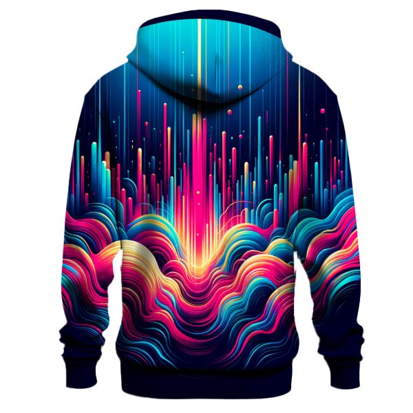 Neon Night Gradient Hoodie