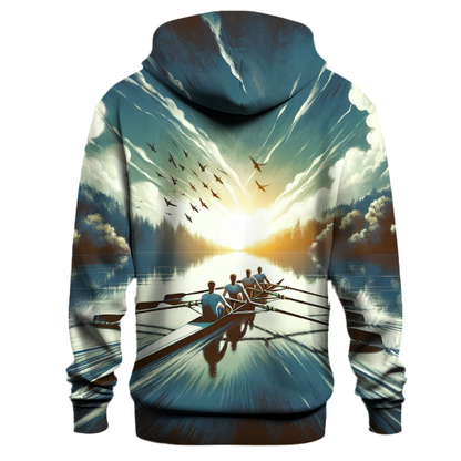 Rowing - Aquatic Harmony Hoodie