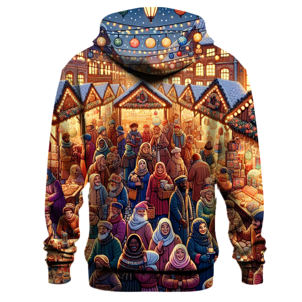 Yuletide Village Market Hoodie