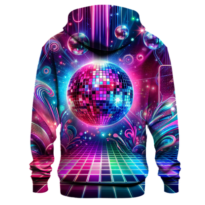 Disco Lights Hoodie Graphic Hoodies