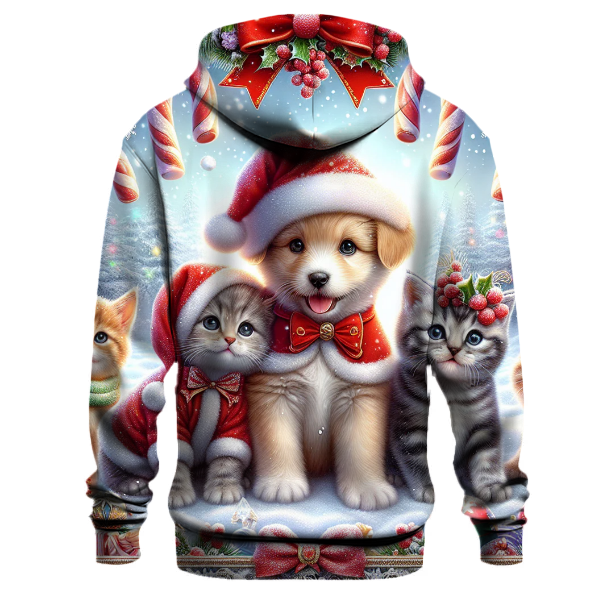 Cozy Christmas Animals Hoodie