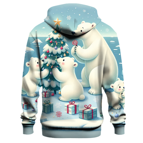 Polar Bear Holiday Hoodie