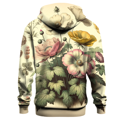 Vintage Botanical Study Hoodie