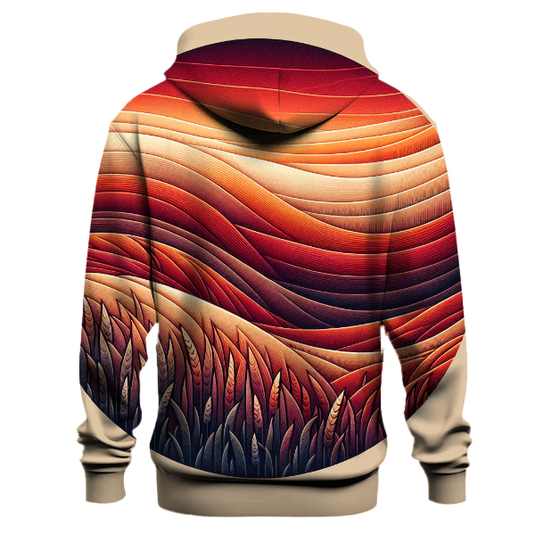 Amber Wave Symphony Hoodie