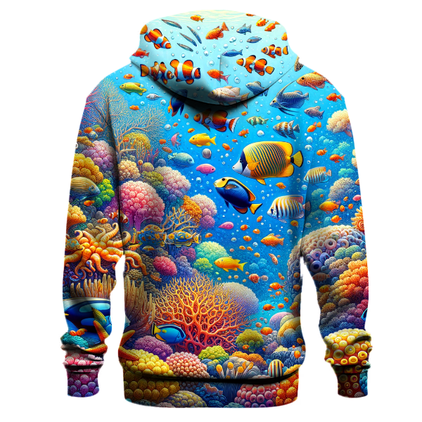 Underwater Coral Dreamscape Hoodie