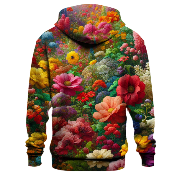 Radiant Floral Explosion Hoodie