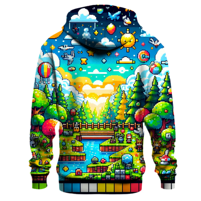 Pixel Paradise Quest Hoodie