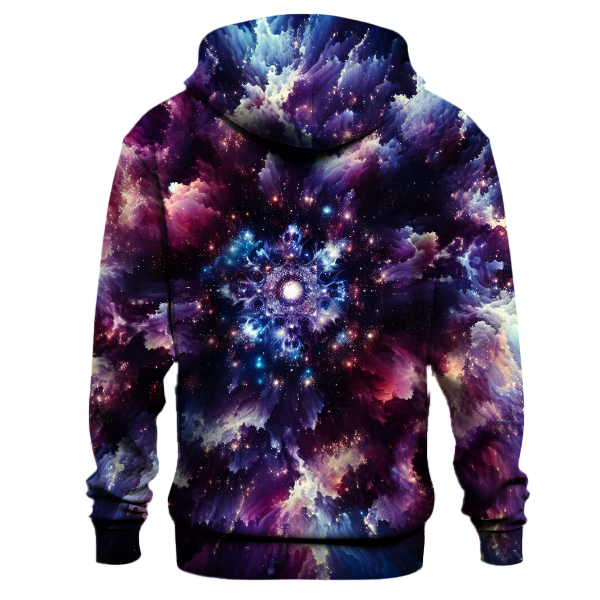 Cosmic Twilight Tie-dye Design Hoodie