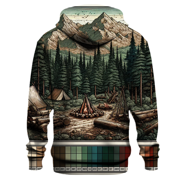 Rustic Woodland Adventure Hoodie