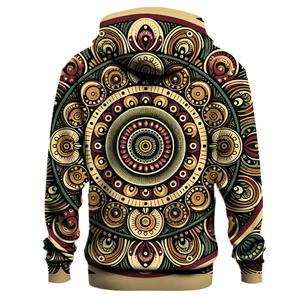 Mystical Mandala Whirl Hoodie