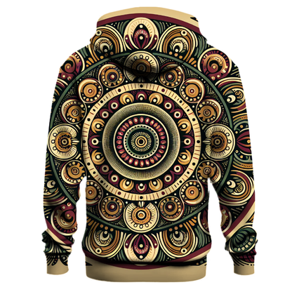 Mystical Mandala Whirl Hoodie