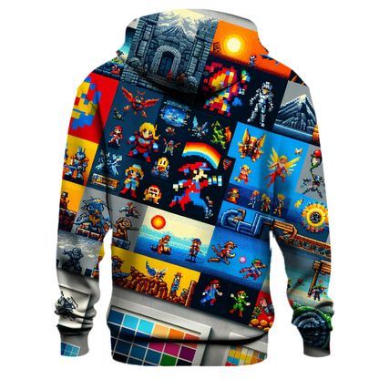 Pixel Art Adventure Hoodie