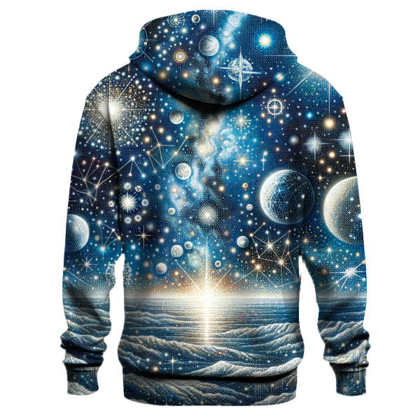 Celestial Christmas Sky Hoodie