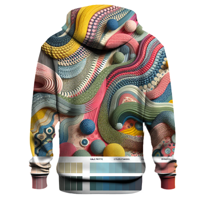 Funky Rainbow Patterns Hoodie