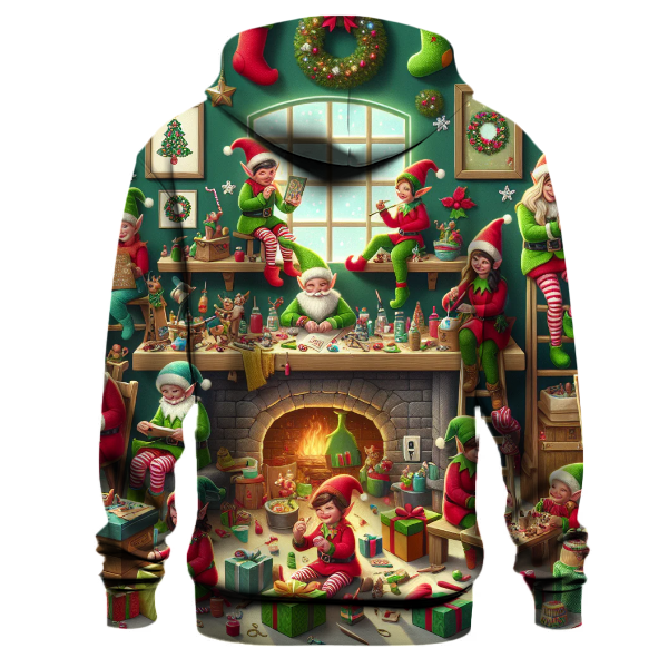 Jolly Elf Workshop Hoodie